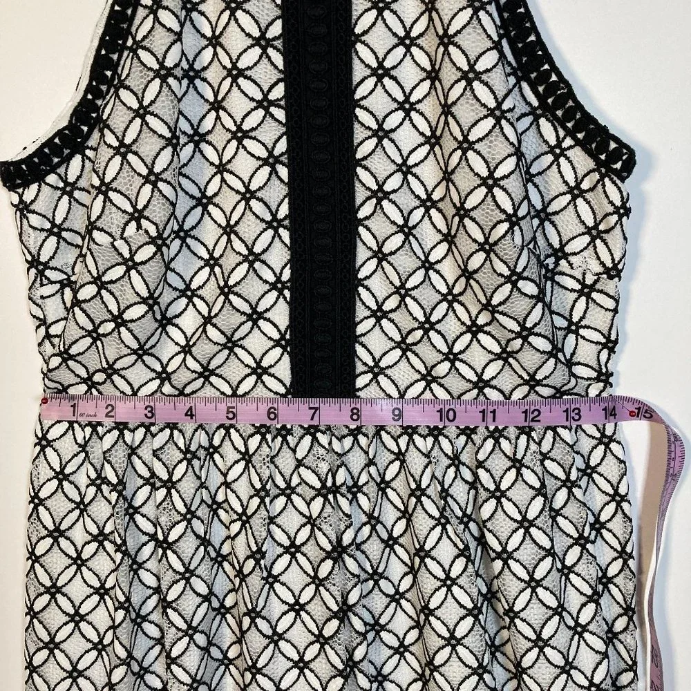 Anthropologie Eli & Ali Ninetta Lace Sleeveless Dress, Size 6, New with Tags - Picture 12 of 16